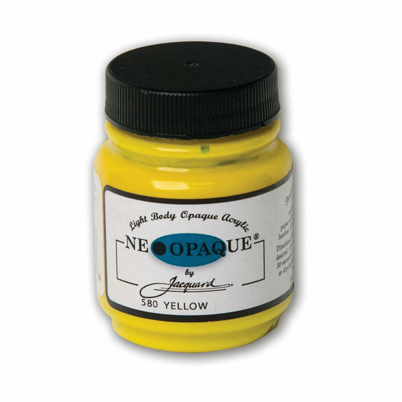 Black Jacquard Neopaque 70ml Yellow Fabric Paints & Dyes