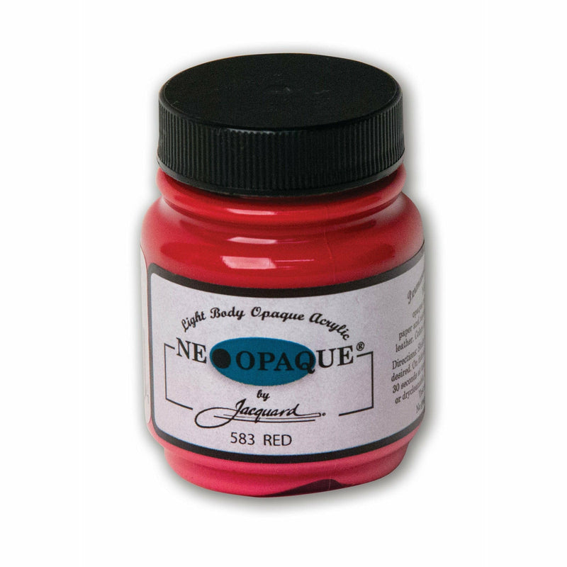Black Jacquard Neopaque 70ml Red Fabric Paints & Dyes
