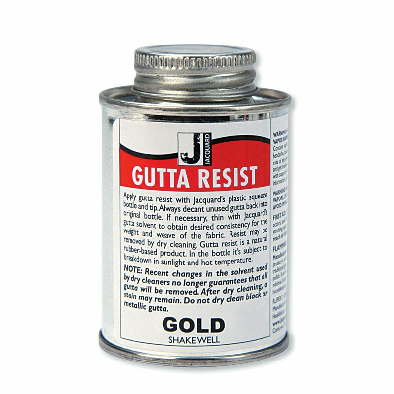 Light Gray Jacquard Gutta 120ml Gold Fabric Paints & Dyes