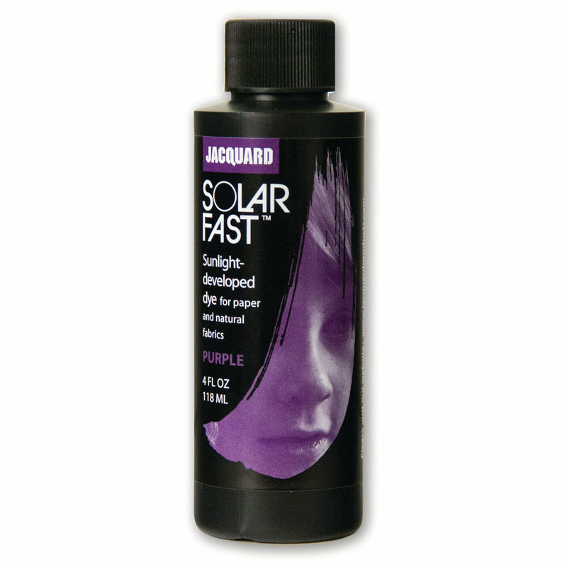 Light Gray Jacquard Solarfast Dye 118ml. - Purple Fabric Paints & Dyes