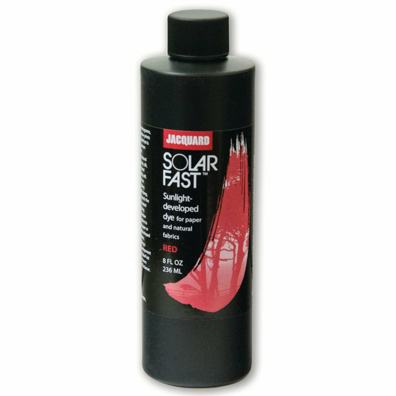 Dark Slate Gray Jacquard Solarfast Dye 236ml. - Red Fabric Paints & Dyes