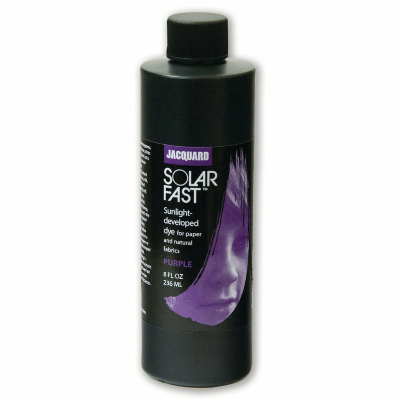 Light Gray Jacquard Solarfast Dye 236ml. - Purple Fabric Paints & Dyes