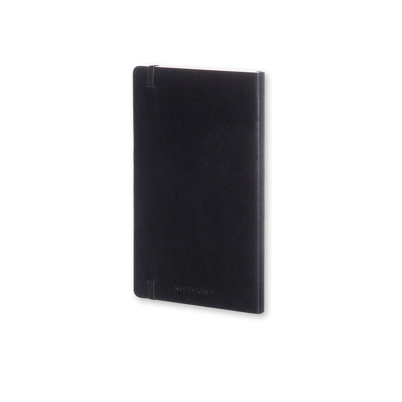 Dark Slate Gray Moleskine Classic  Soft Cover  Note Book -   Dot Grid -   Large   - Black Pads