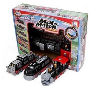Black Mix or Match Vehicles - Trains Kids Educational Games and Toys