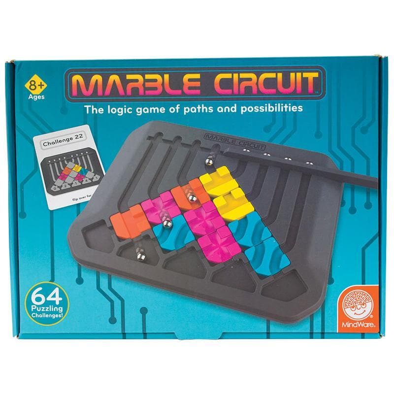 Violet Red Marble Circuit Kids Educational Games and Toys