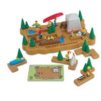 Sienna Crazy Campers Kids Educational Games and Toys