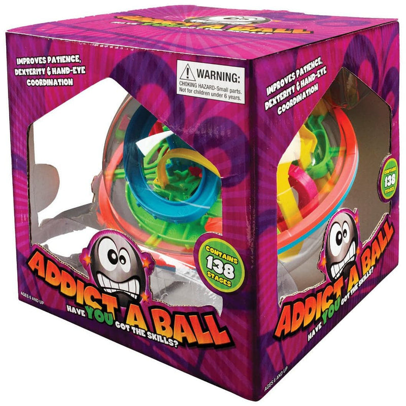 Maroon Addict a Ball Large - 138 stages Kids Educational Games and Toys