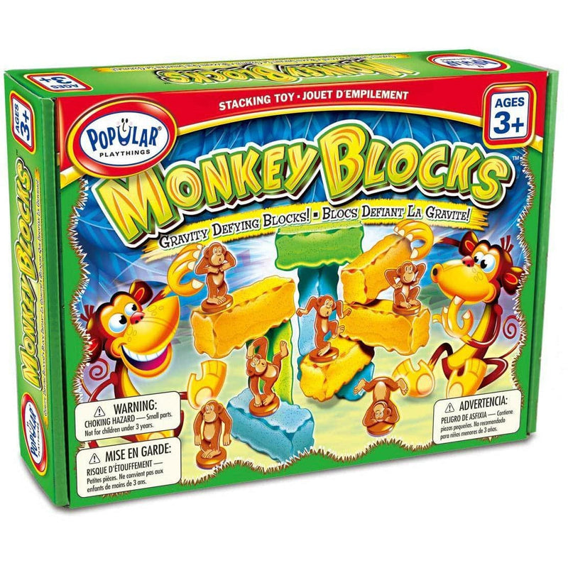 Orange Monkey Blocks Kids Educational Games and Toys