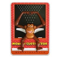 Saddle Brown Monkey - Subtraction Kids Educational Games and Toys