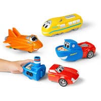 Royal Blue Mix or Match Magnetic Vehicles - Junior 1 Kids Educational Games and Toys