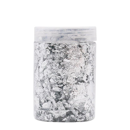 Light Gray Urban Crafter Foil Flakes-Silver 3g Resin Dyes, Pigments & Colours