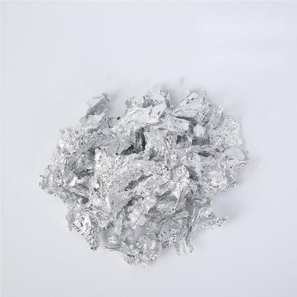 Light Gray Urban Crafter Foil Flakes-Silver 3g Resin Dyes, Pigments & Colours