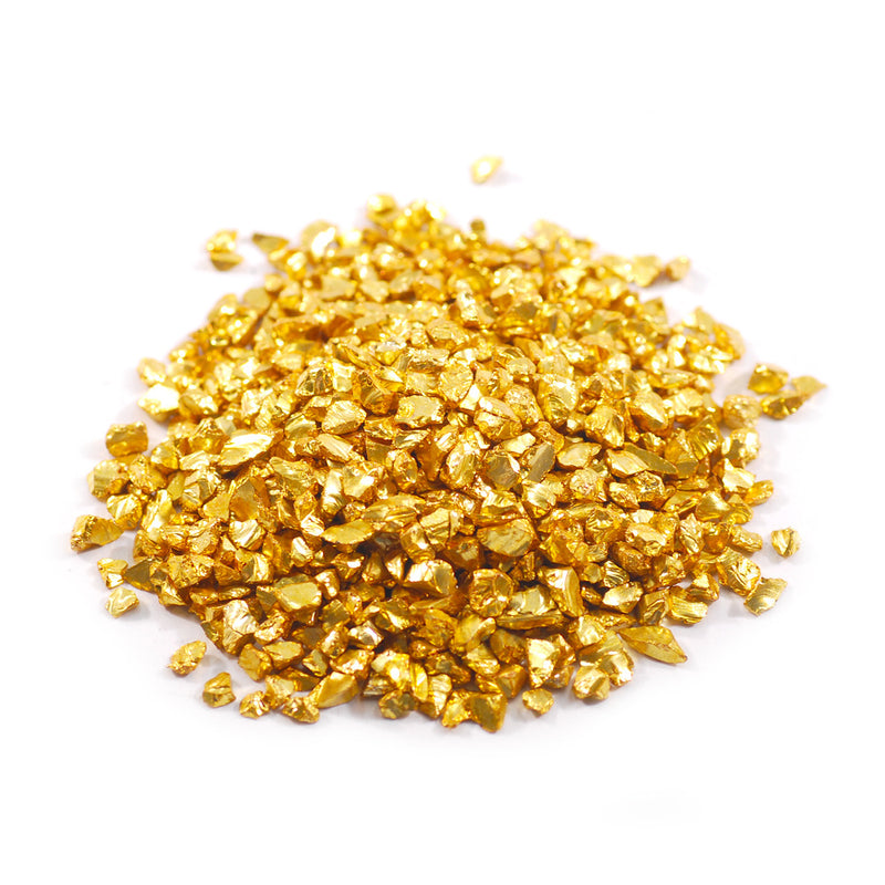 Goldenrod Urban Crafter Crushed Broken Glass-Gold 100g Resin Craft