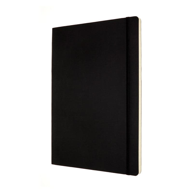 Black Moleskine Classic  Soft Cover  Note Book Ruled A4 Black Pads