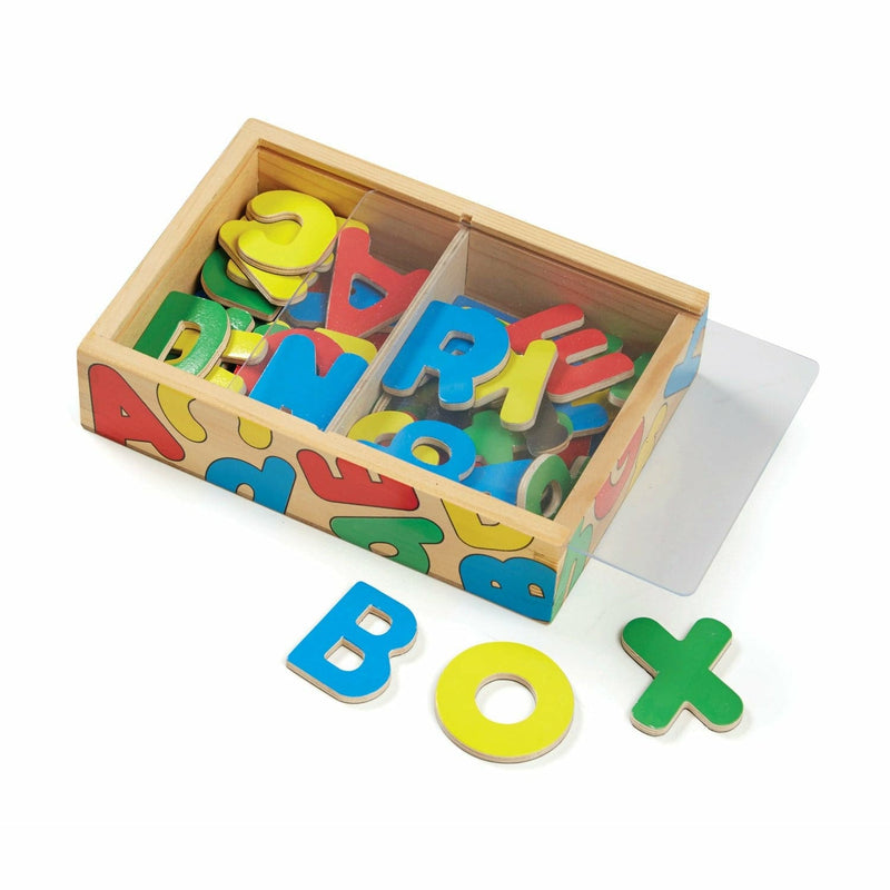Tan Melissa & Doug - Alphabet Magnets - 52 piece Kids Educational Games and Toys