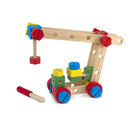 Sea Green Melissa & Doug - Construction Set in a Box Kids Educational Games and Toys