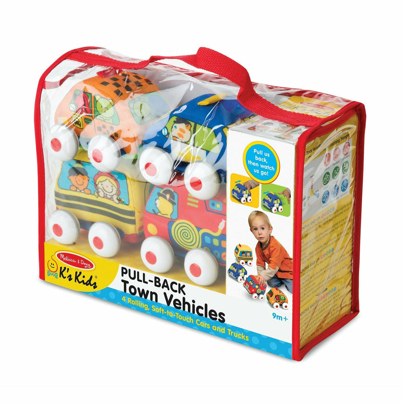 Light Gray Melissa & Doug - Pull-Back Vehicles Kids Educational Games and Toys
