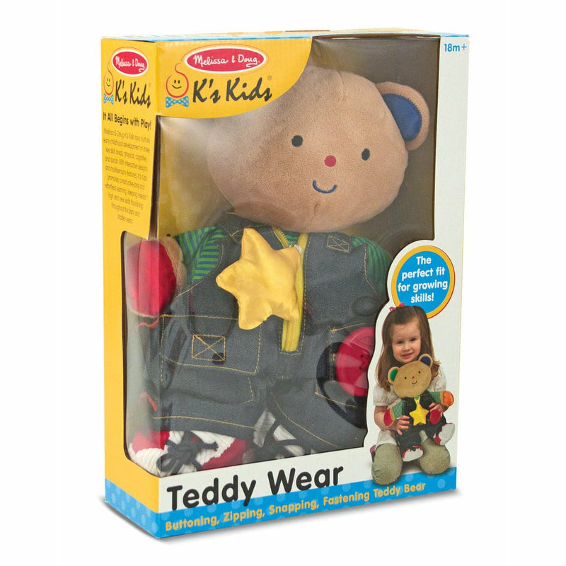 Rosy Brown Melissa & Doug - Teddy Wear Kids Educational Games and Toys