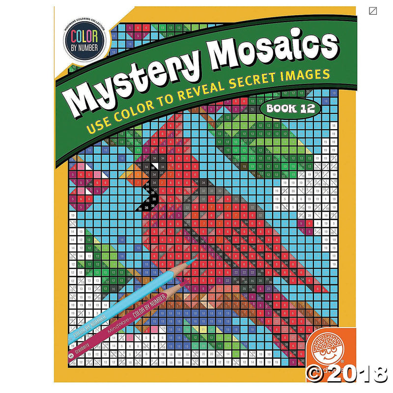 Tomato Colour by Numbers: Mystery Mosaic: Book 12 Kids Educational Games and Toys
