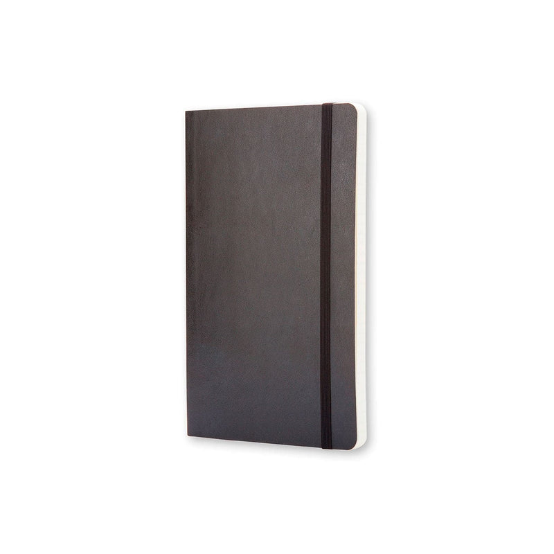 Dark Slate Gray Moleskine Classic  Soft Cover  Note Book - Ruled -   Large   - Black Pads