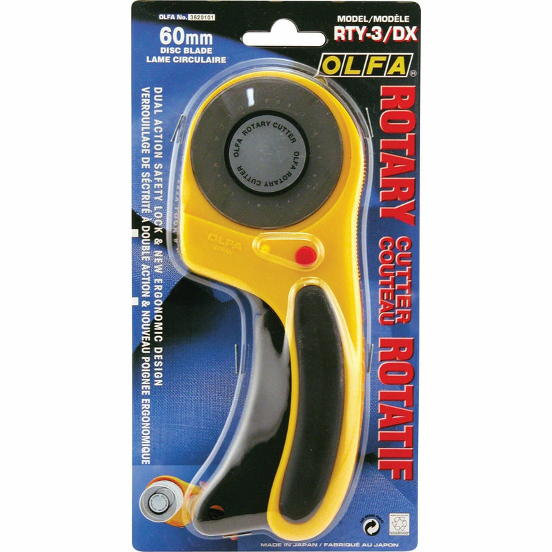 Dark Slate Gray Rotary Cutter  60mm Rty-Dx Ergonomic Design Quilting and Sewing Tools and Accessories