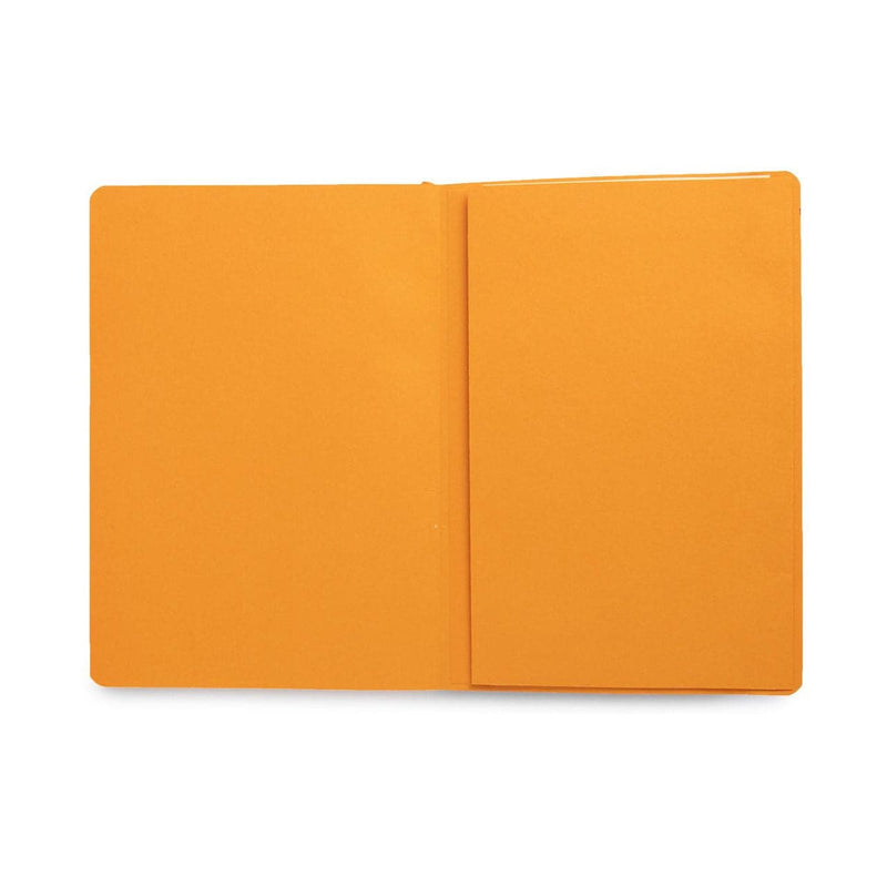 Goldenrod Rhodia Goal Book A5  Dot Grid  Soft Cover   Black Pads