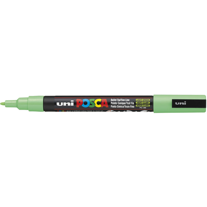 Dark Slate Gray Posca Fine Bullet Tip Light Green Pens and Markers