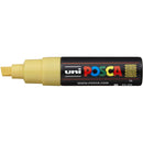 Tan Posca Bold Chisel Tip Straw Yellow Pens and Markers