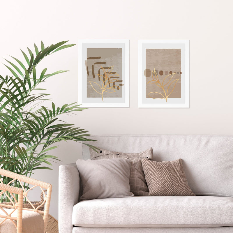 Light Gray Cooper & Co Set Of 2 21x29.7cm A4  White Premium Paradise Wooden Photo Frame Frames
