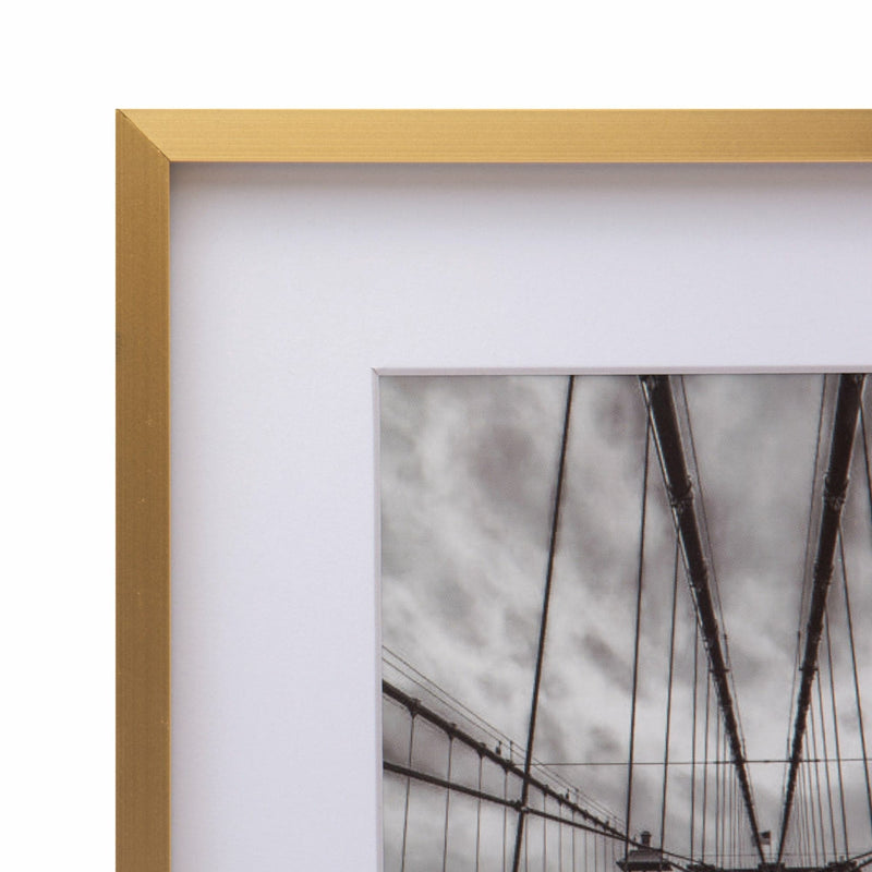 Gray Cooper & Co A3 Matt to A4 Gold Premium Metallicus Metal Photo Frame Frames