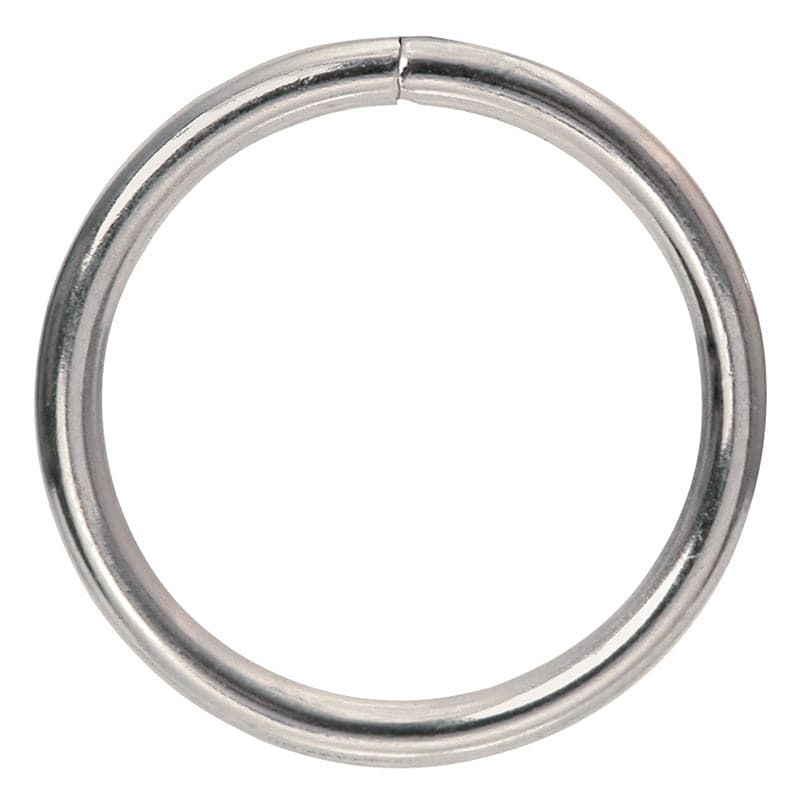 Gray Arbee Metal RIng   25mm Silver  Pack of  6 Macrame Rings