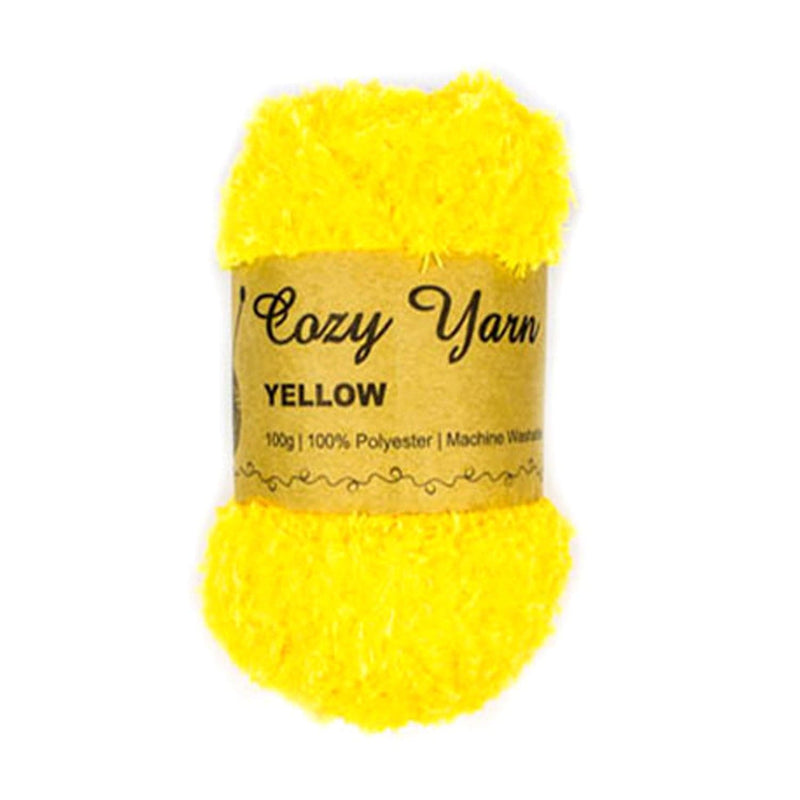 Gold Cozy Yarn Yellow 100g Knitting and Crochet Yarn