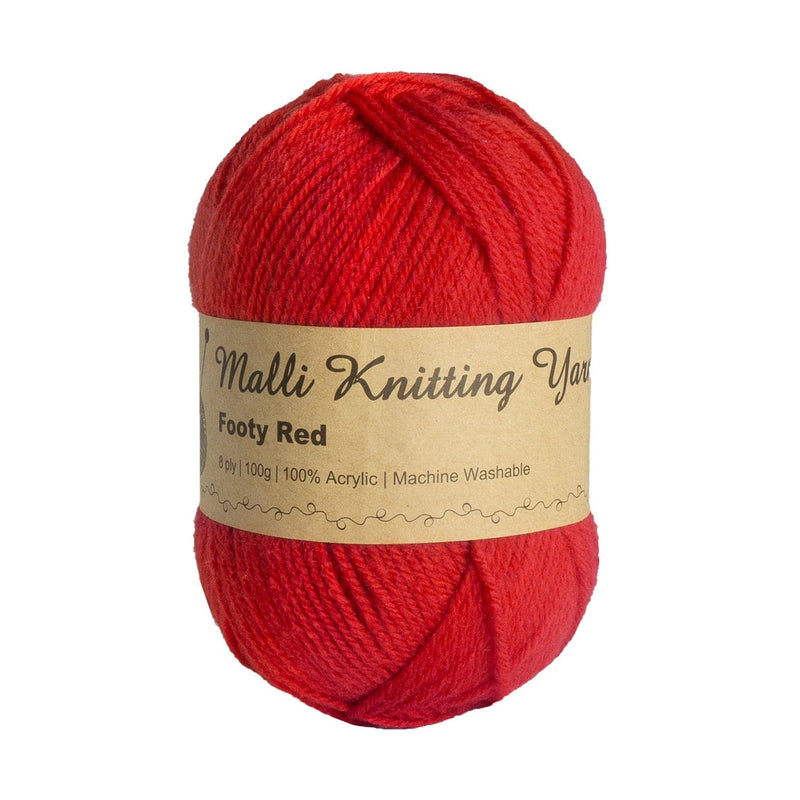 Brown Malli Knitting Yarn Footy Red Yarn 100g Knitting and Crochet Yarn