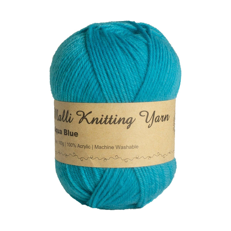 Tan Malli Knitting Yarn Aqua Blue 100g Knitting and Crochet Yarn