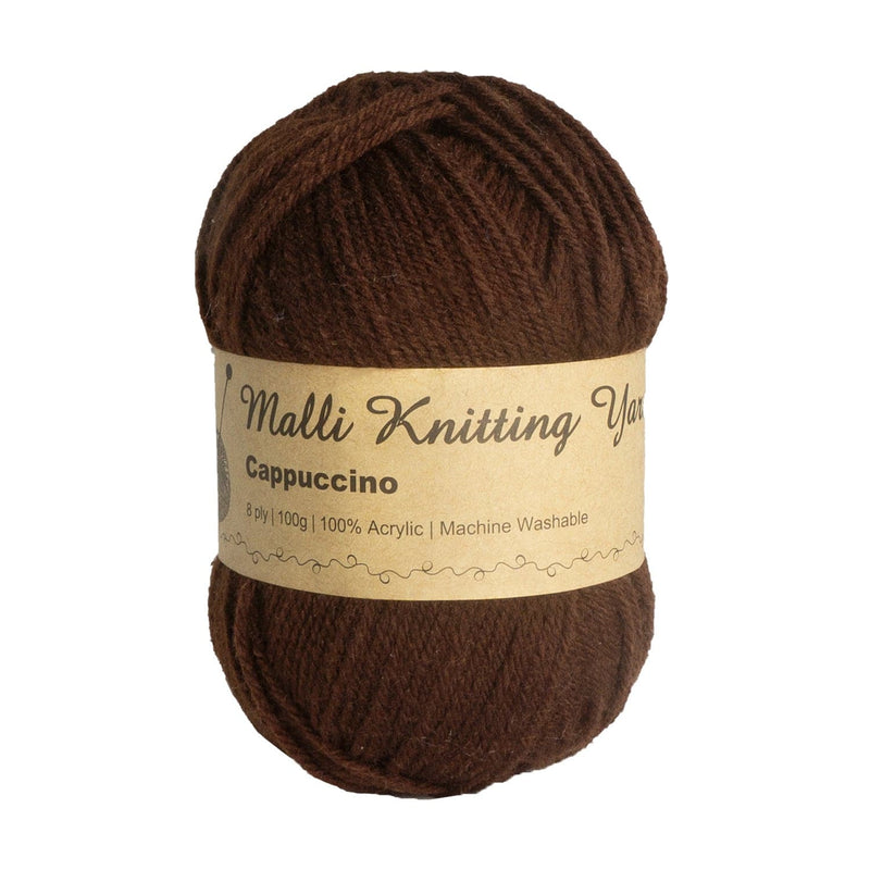 Dark Slate Gray Malli Knitting Yarn Cappuchino Yarn 100g Knitting and Crochet Yarn