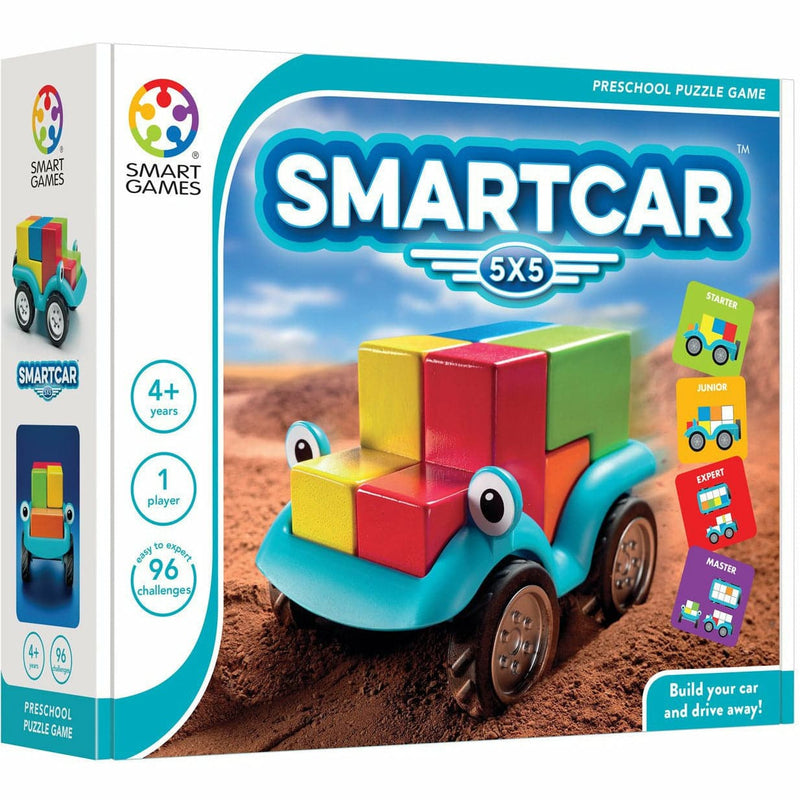 Goldenrod Smart Car 5 x 5 Kids Educational Games and Toys