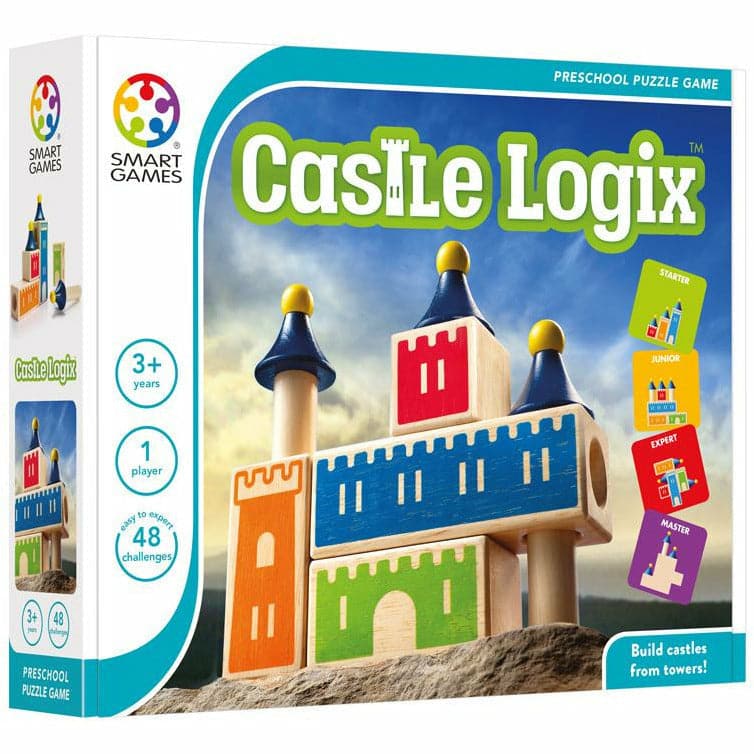 Dark Cyan Castle Logix Kids Educational Games and Toys