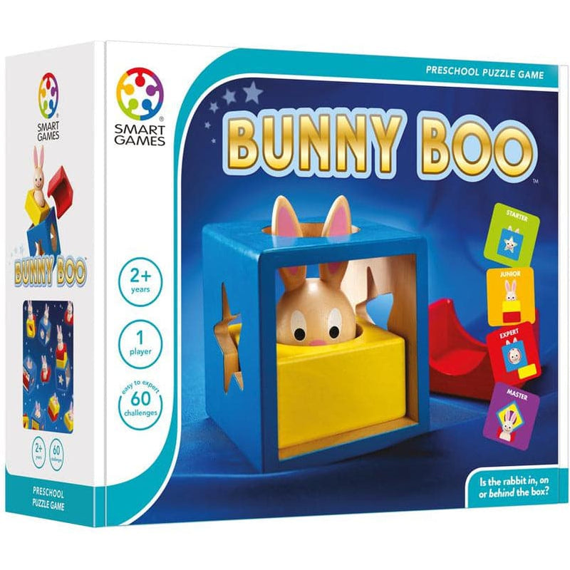Steel Blue Bunny Boo Kids Educational Games and Toys