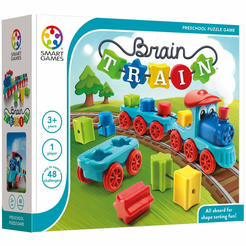 Olive Drab Brain Train Kids Educational Games and Toys