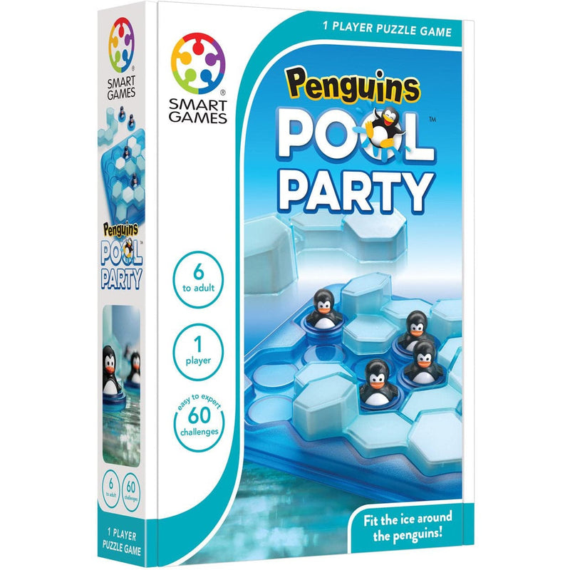 Sky Blue Penguins Pool Party Kids Educational Games and Toys