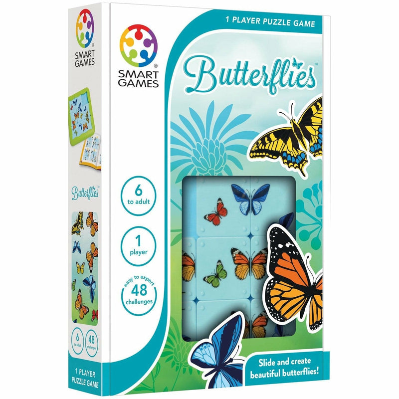 Light Steel Blue Butterflies Kids Educational Games and Toys