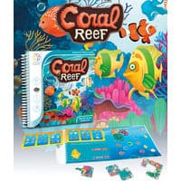 Violet Red Coral Reef - Magnetic Kids Educational Games and Toys