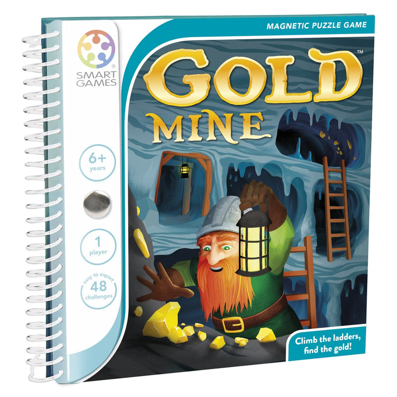 Slate Gray Goldmine - Magnetic Travel Kids Educational Games and Toys
