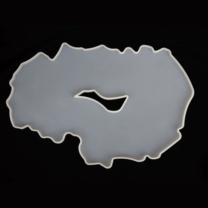 Light Slate Gray Resin Mould   Silicone Mould Geode tray Resin Craft Moulds