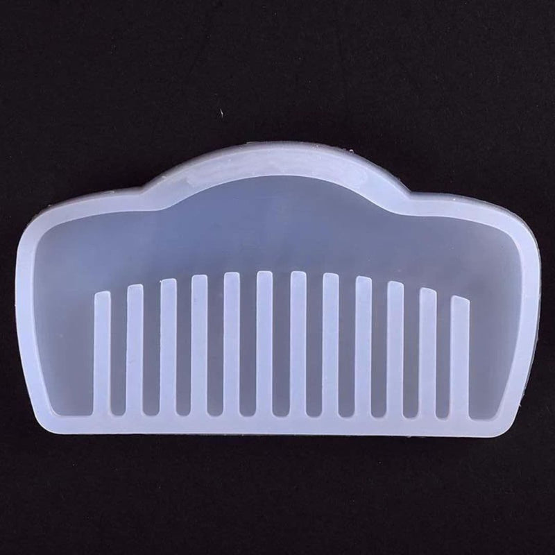 Black Resin Mould   Hair Comb Mould-Comb 2 Resin Craft Moulds