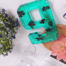 Sea Green Urban Crafter - Large Number Silicone Mould  - 9 - 16.3x11.8cm Resin Craft Moulds