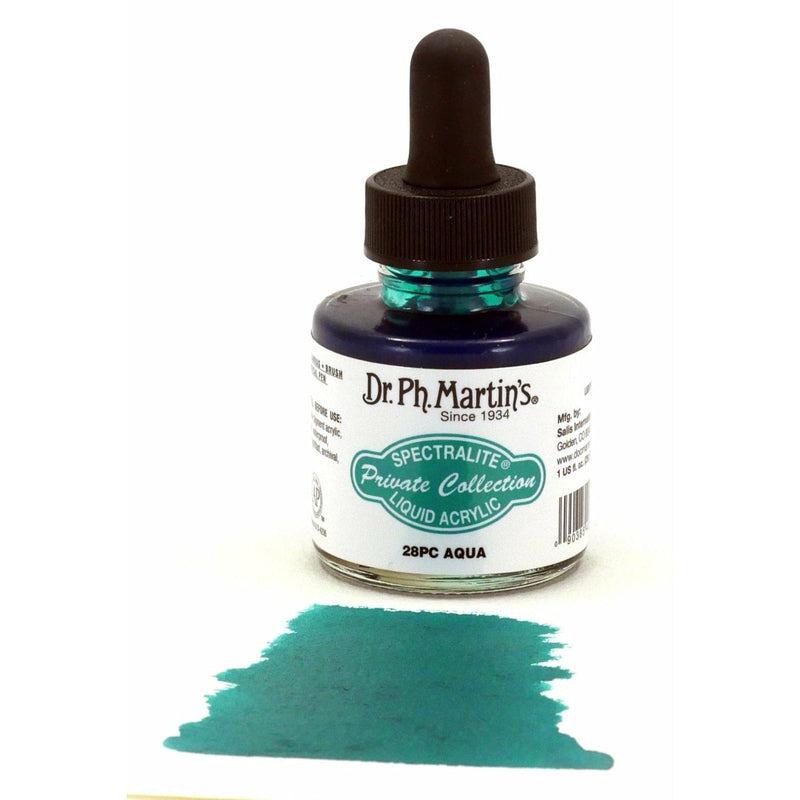 Beige Dr. Ph. Martin's Spectralite Private Collection Liquid Acrylic Ink  29.5ml  Aqua Inks