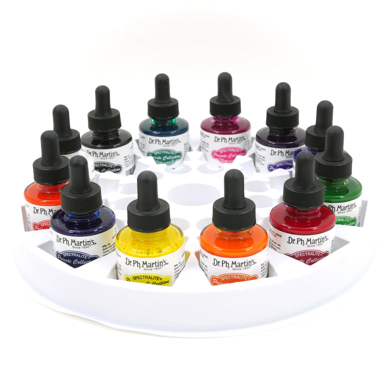 Lavender Dr. Ph. Martin's Spectralite Private Collection Liquid Acrylic Ink  29.5ml  Set of 12 (Set 1) Inks