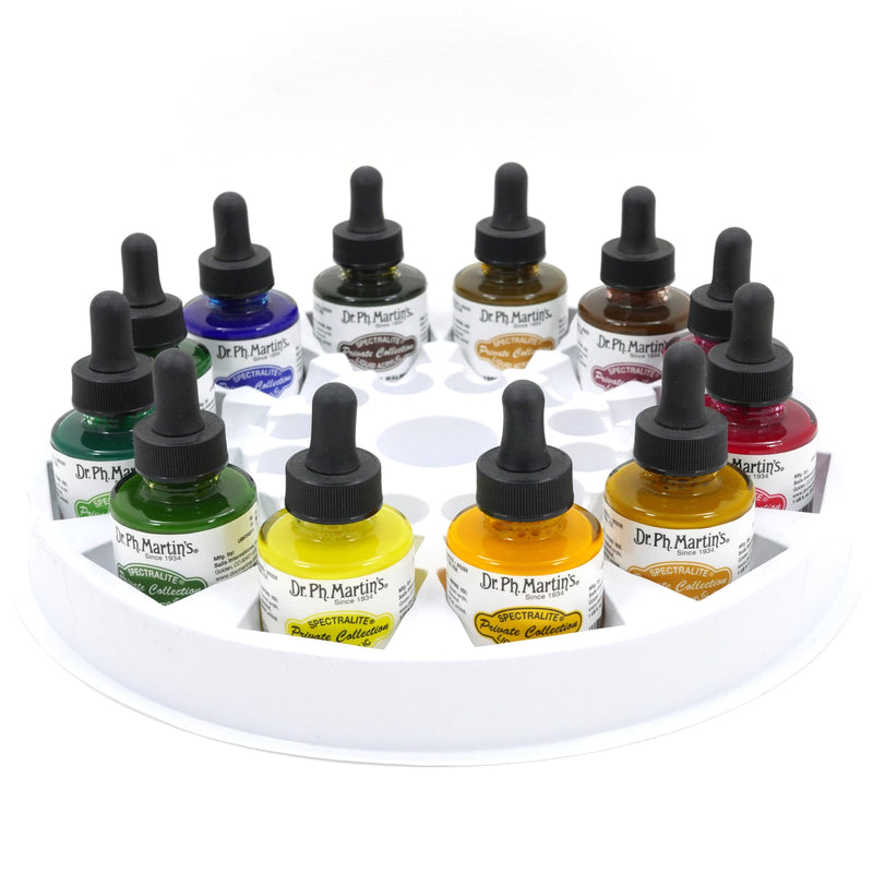 Lavender Dr. Ph. Martin's Spectralite Private Collection Liquid Acrylic Ink  29.5ml  Set of 12 (Set 2) Inks