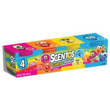 Steel Blue Scentos Scented Dough 4pk